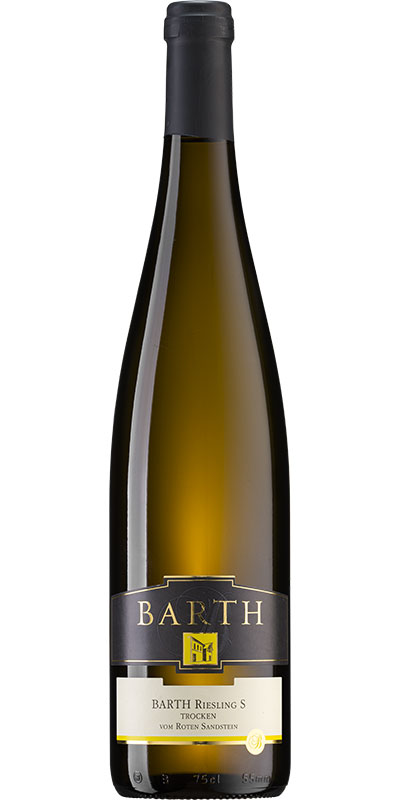<br>151-22 - 2022er BARTH Riesling S  trocken, vom Roten Sandstein,Qualitätswein, Nahe 0,75l<br>